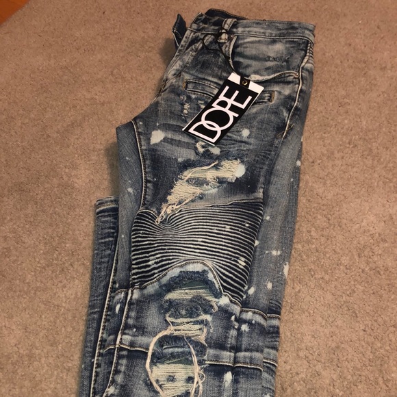 dope biker jeans